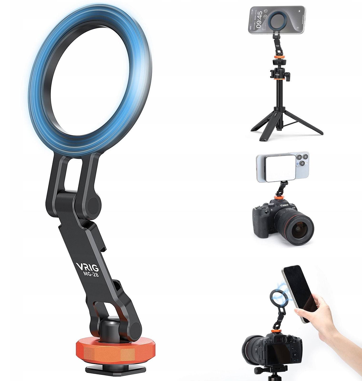 Uchwyt Mocowanie Magnetyczne Magnes Iso + 1/4"" Na Telefon Iphone Magsafe / Mg-28