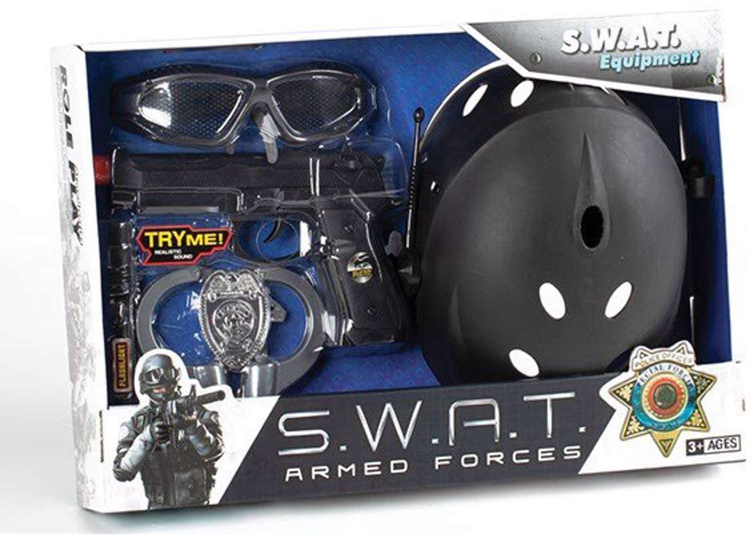 S.W.A.T sæt lille 58,5x40x5,5cm