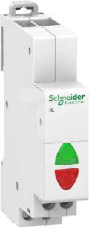 Schneider Lampka modułowa czerwona/zielona 110-230V AC iIL (A9E18325)