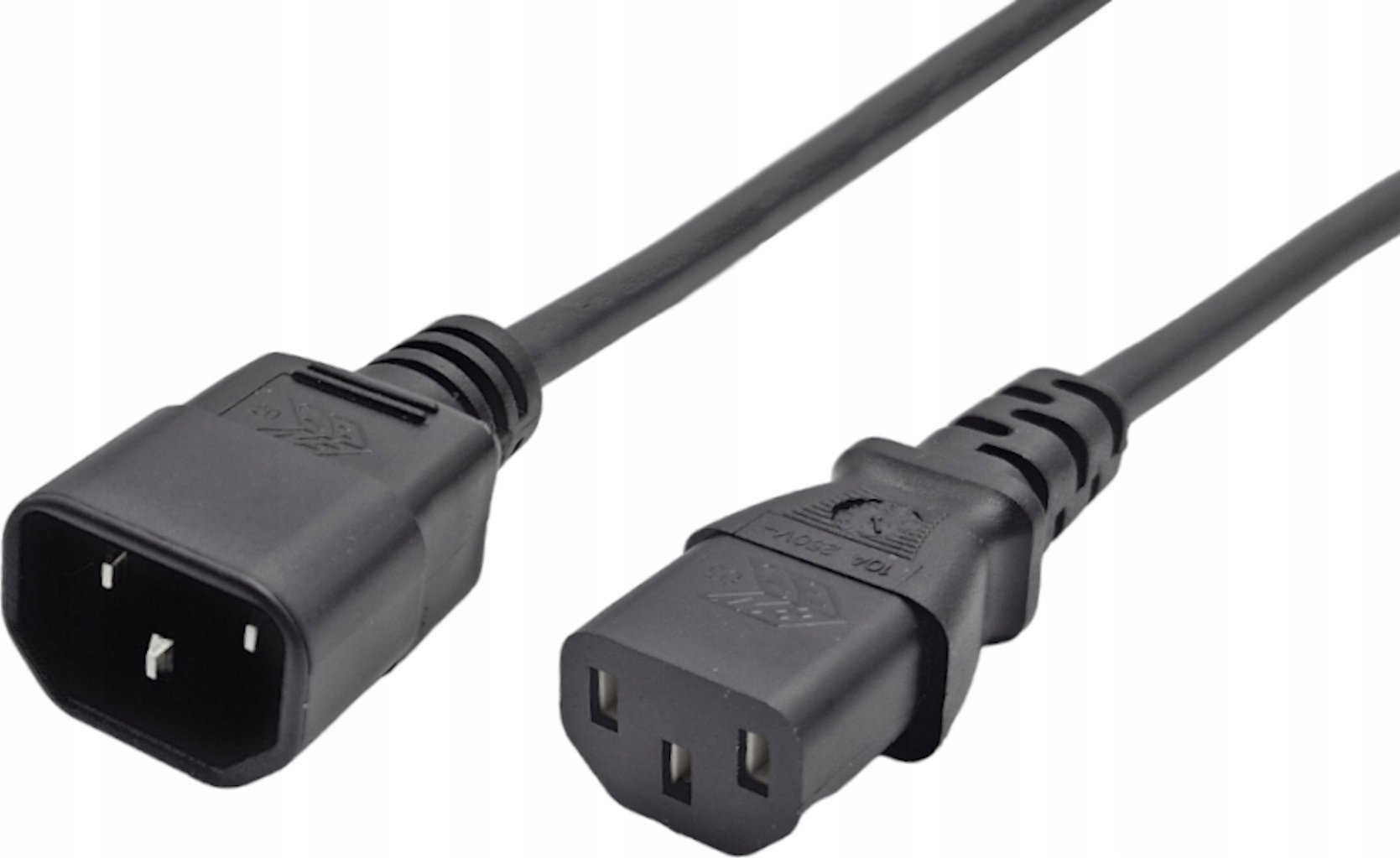 Kabel zasilający C2G Kabel / 2 m Computer Power EXT cordC13 to C14