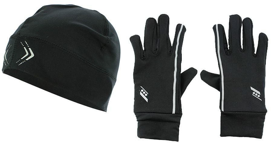 Rucanor Czapka + rękawiczki Rucanor 29404 czarne r. M/L (29404-201)