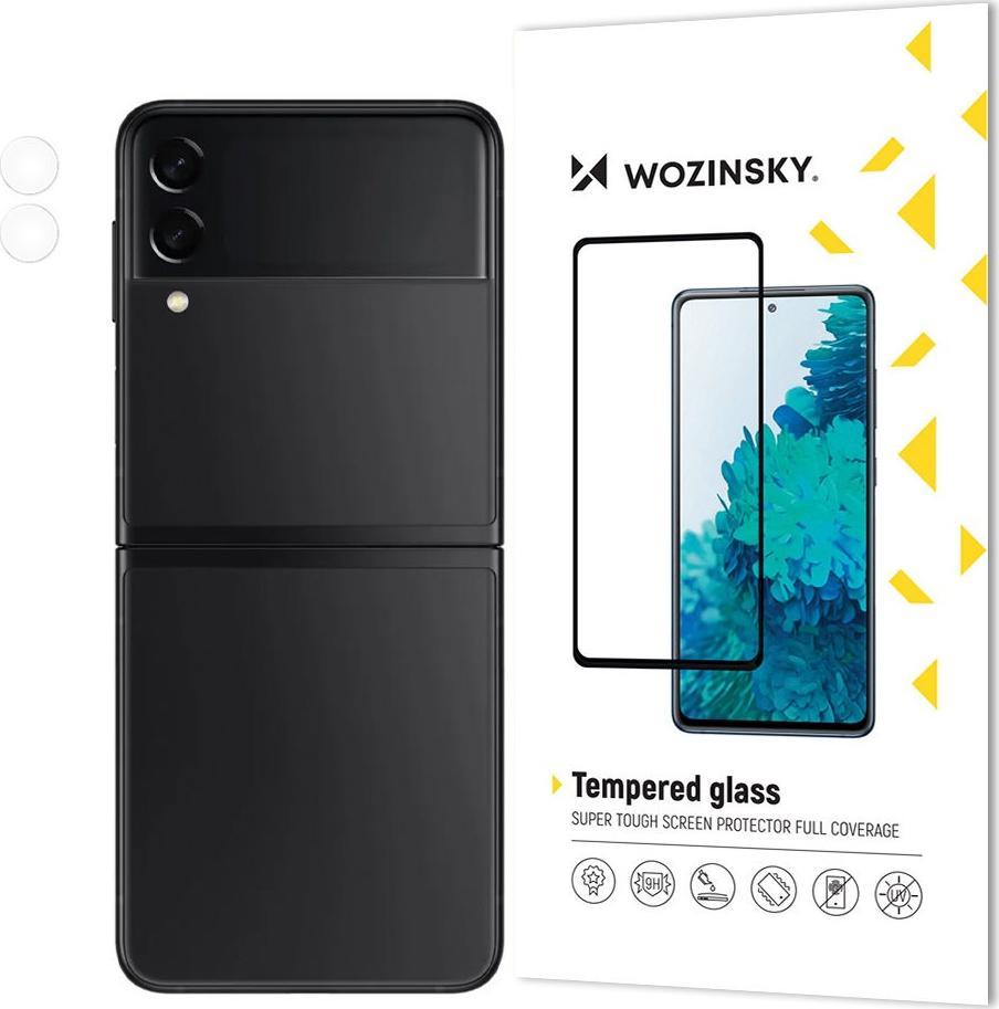 Wozinsky Wozinsky Full Camera Glass szkło hartowane 9H na cały aparat kamerę Samsung Galaxy Z Flip 3