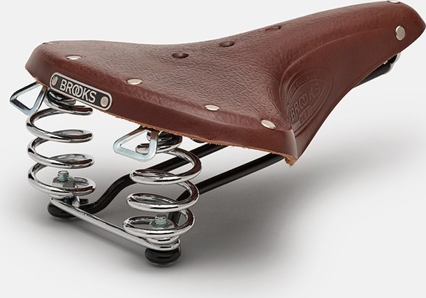 Brooks Siodełko BROOKS B67, Brown, Steel Rail, Waga 850g, Linia Leather (NEW)