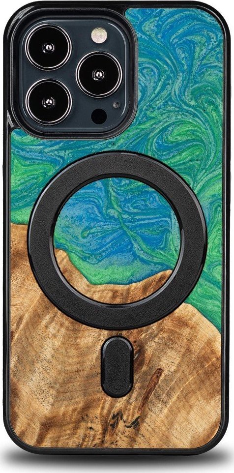 BeWood Etui Bewood Unique na iPhone 13 Pro - Neons - Tokyo z MagSafe