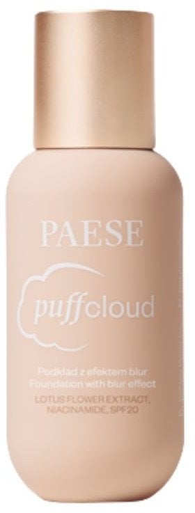 PAESE_Puff Cloud podkład z efektem blur SPF20 03 Sand Beige 37ml