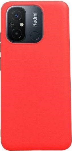 Beline Etui Candy Xiaomi 12C czerwony/red