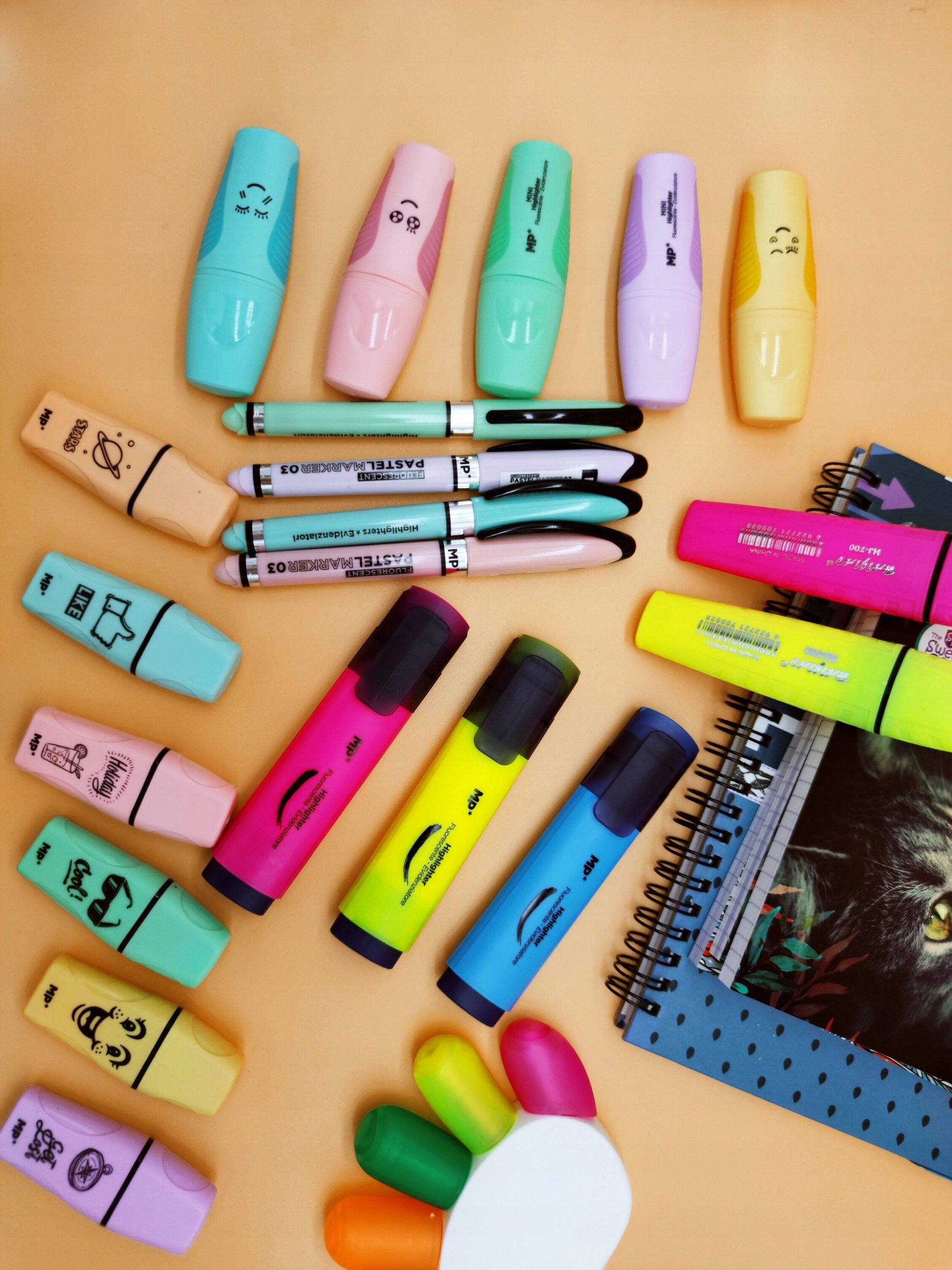 Zakreślacz Fluorescencyjny 6 kolorów