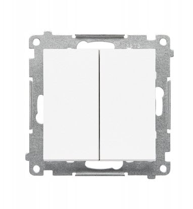 Kontakt-Simon Simon 55 Przycisk poczwórny (moduł) 10 AXm, 250 V~, złącza biały mat TP4.01/111