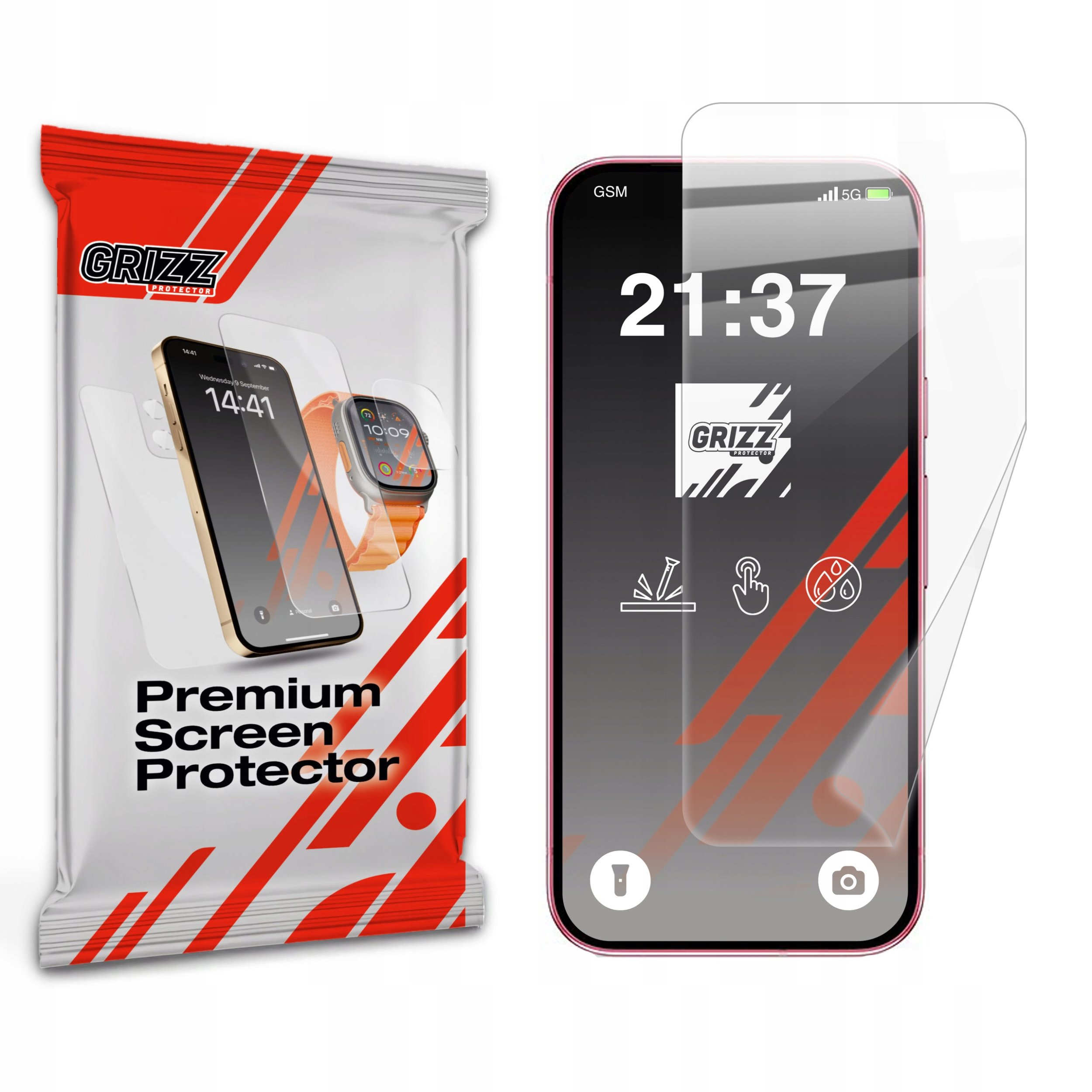 Folia ceramiczna GrizzGlass CeramicFilm do Google Pixel 9a