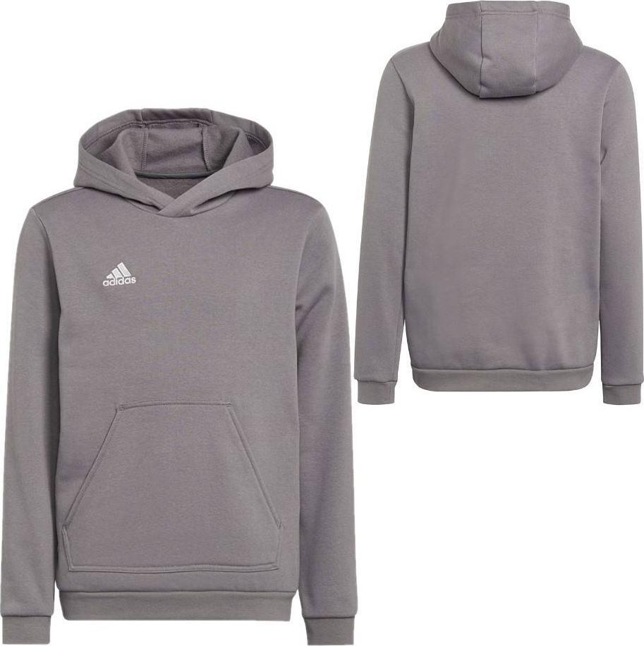 Adidas Bluza adidas ENTRADA 22 Hoody H57515 H57515 szary 116 cm