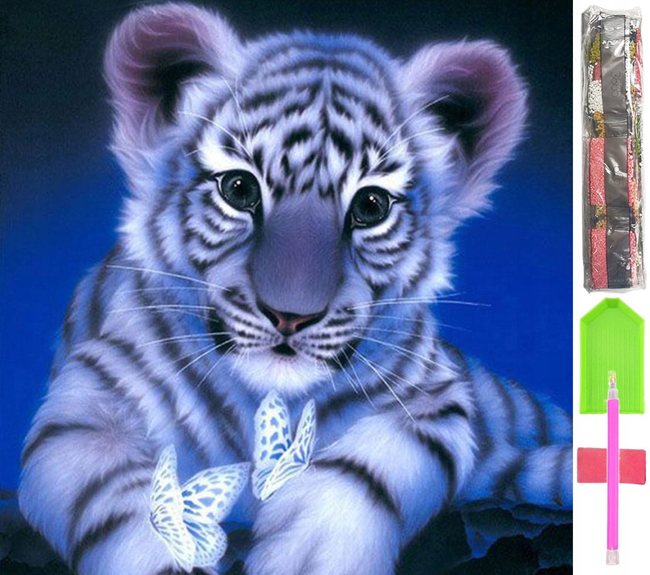 HAFT DIAMENTOWY DUŻY 5D Zestaw Obraz MOZAIKA D06