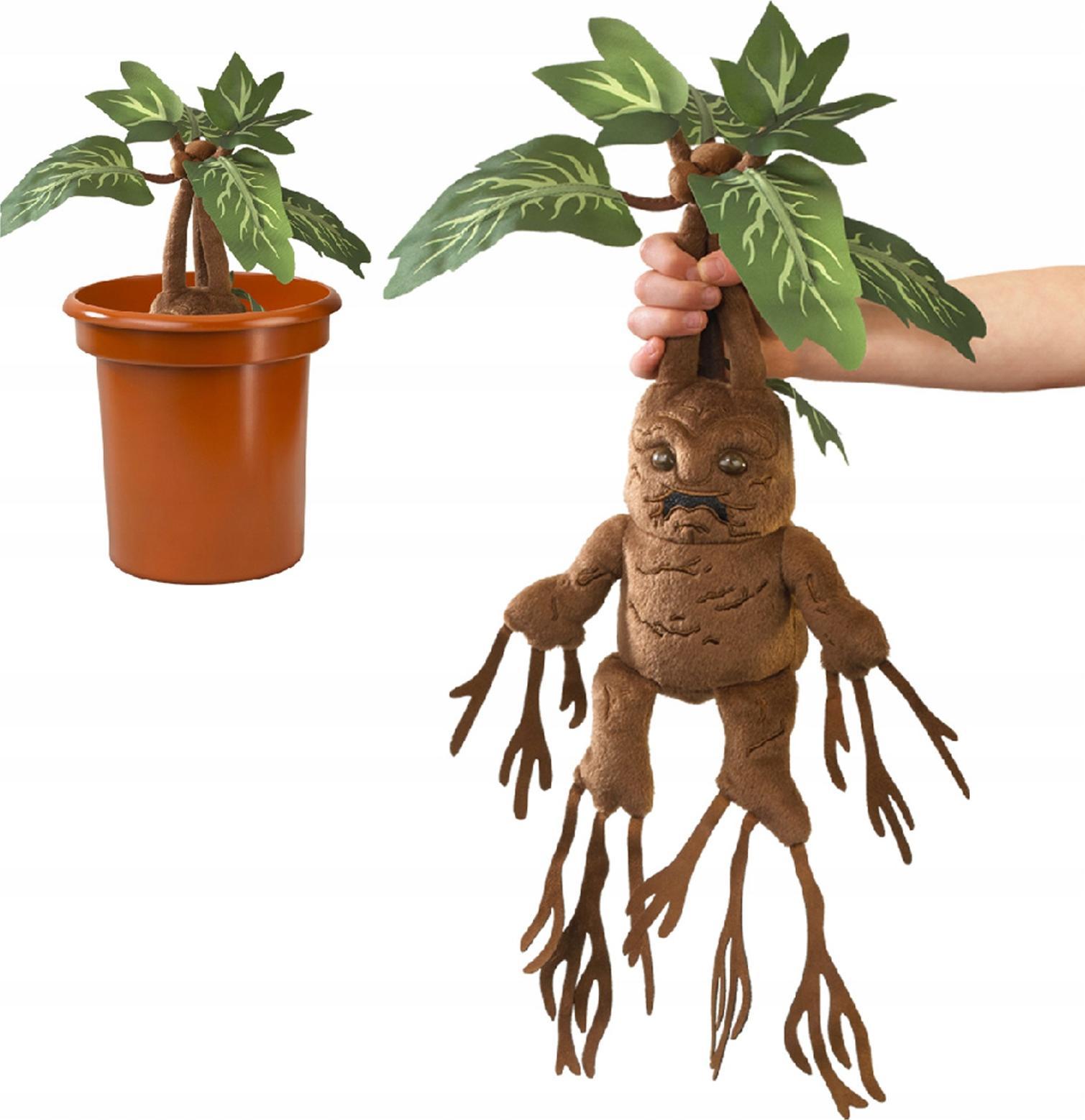 Noble Collection harry potter maskotka interaktywna mandragora 30cm