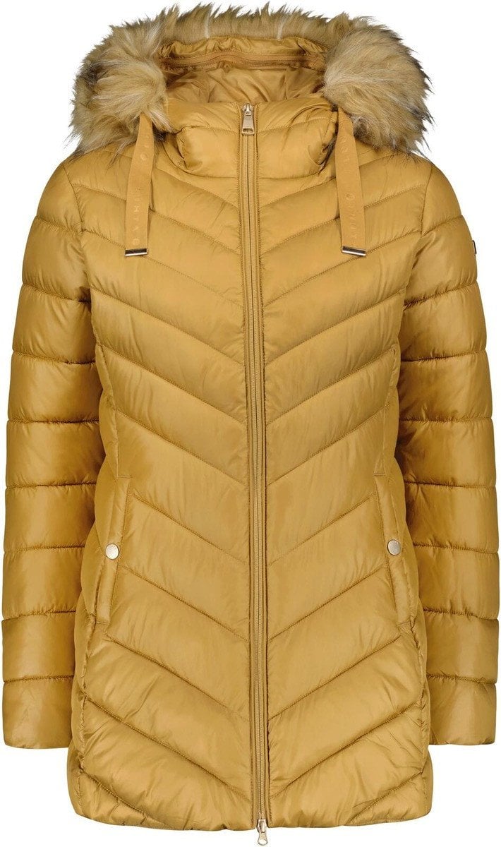 Luhta moteriška žieminė striukė HAUKIVUORI, smėlio spalvos