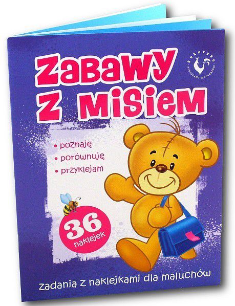 PROMATEK Książka Zabawy z Misiem - 0129