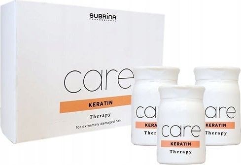 Subrina Professional Subrina Professional, Care Keratin, Hair Serum, For Strengthening, x6 pcs, 10 ml For Women