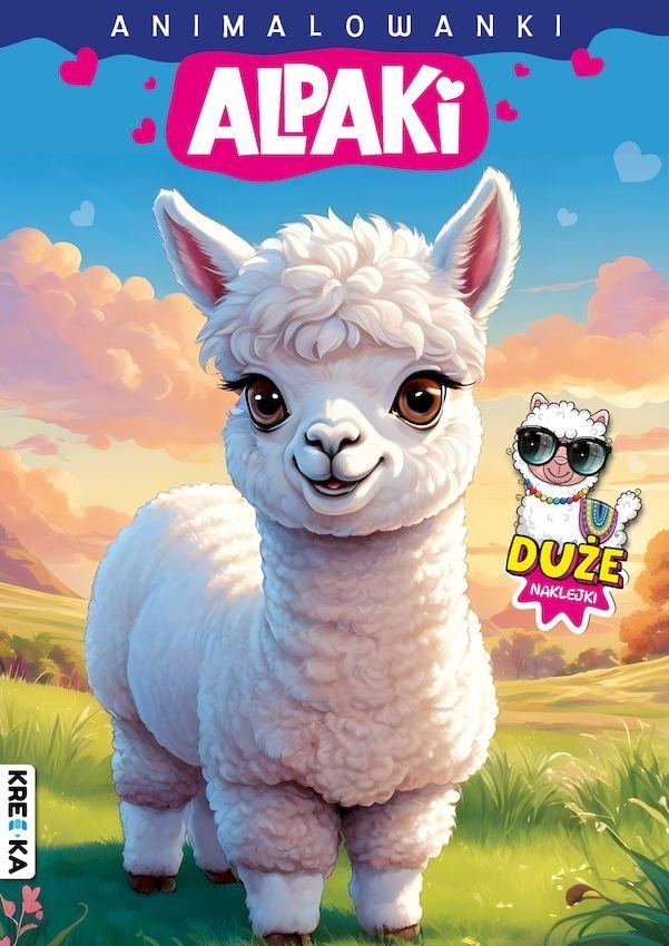 Books And Fun Książka Animalowanki Alpaki Books and fun