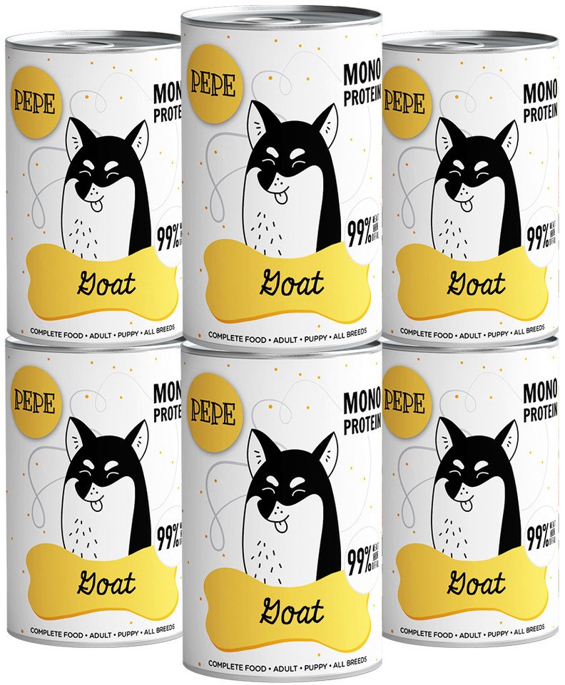 PEPE MONO PROTEIN Goat (koza) 6x400g