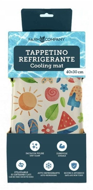 Farm Company Mata chłodząca żelowa dla psa lub kota Lato 40x30 cm