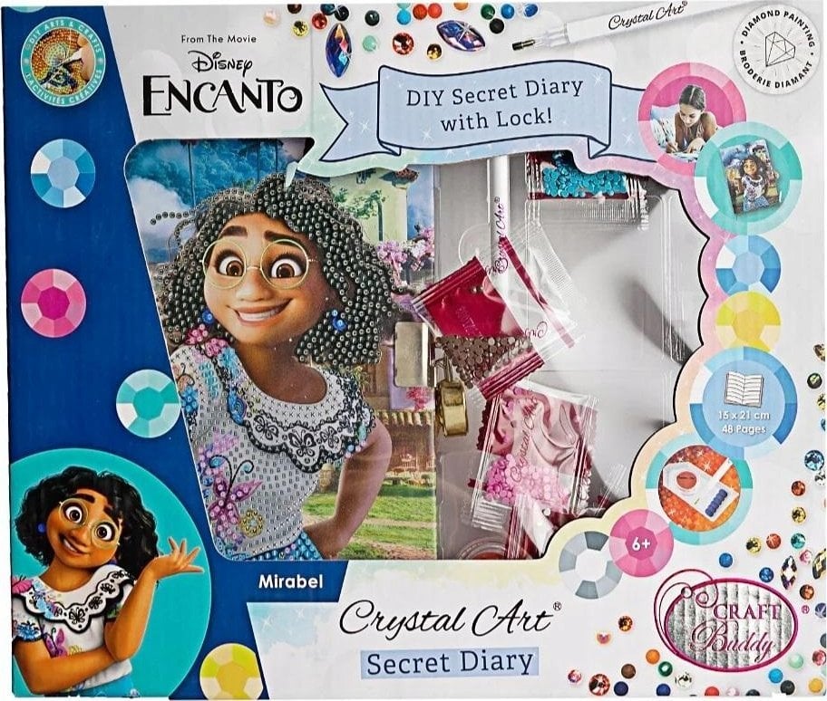 Epee Pamiętnik Crystal Art Nasze Magiczne Encanto