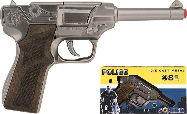 Pulio Pistolet policyjny GONHER 124/0 metalowy