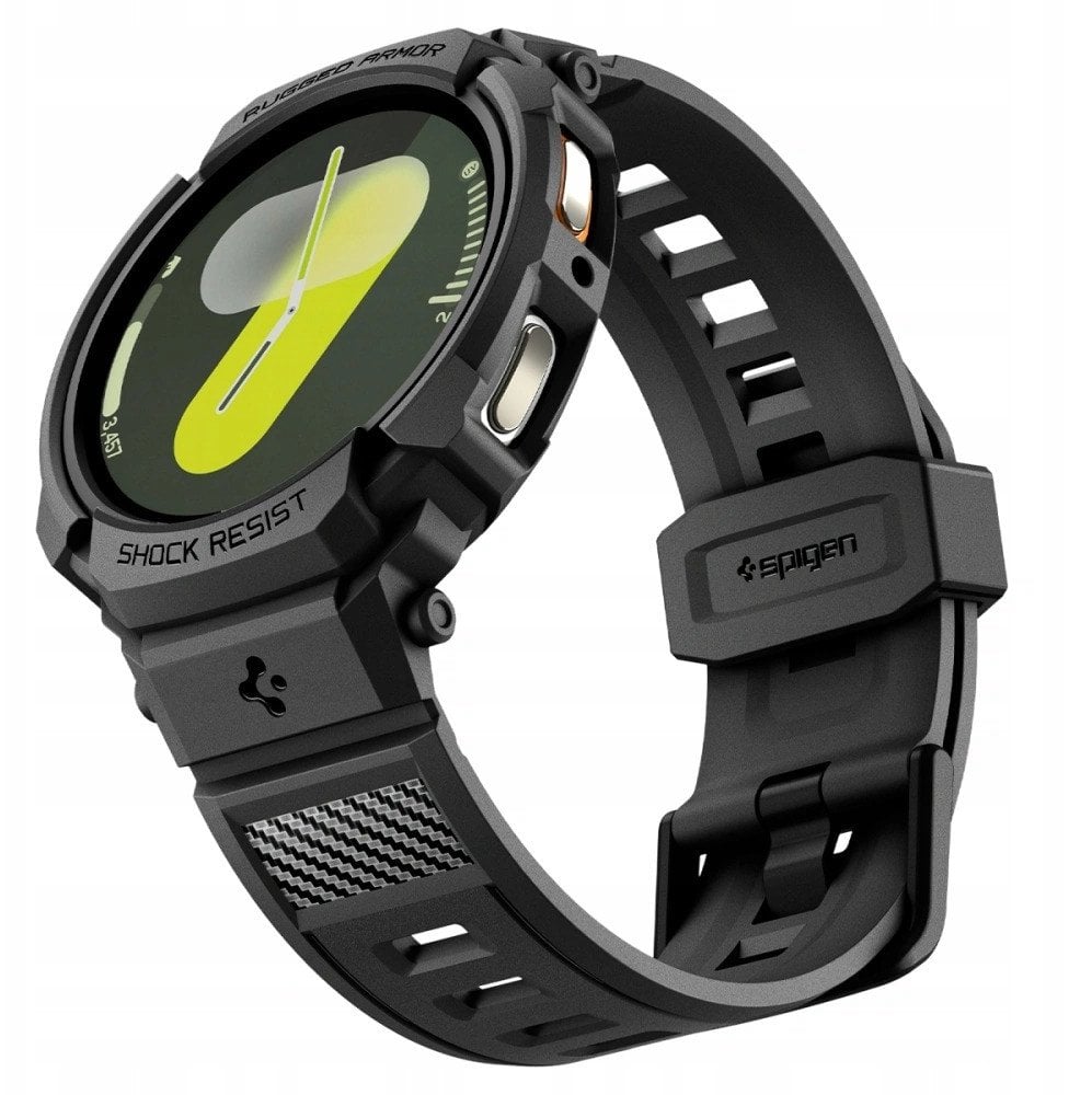 SPIGEN RUGGED ARMOR ”PRO” SAMSUNG GALAXY WATCH 8 (44 MM) MATTE BLACK
