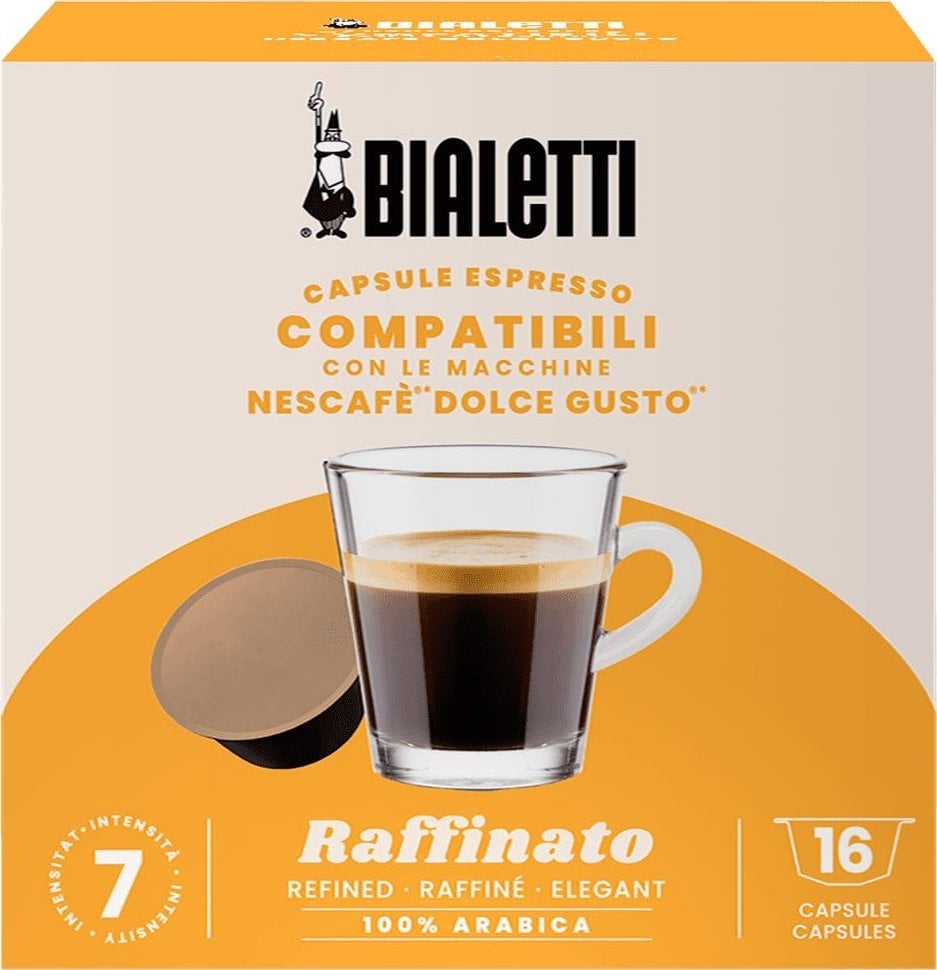 Bialetti - Dolce Gusto Raffinato - 16 kapsułek