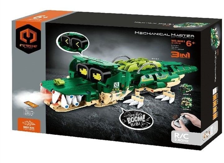 IM.MASTER RC kl.robokrokodyl 3w1 513el 8061 44651