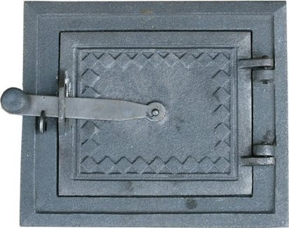 DRZWICZKI PIECOWE ŻELIWO DRZWI DO PIECA 26x22cm