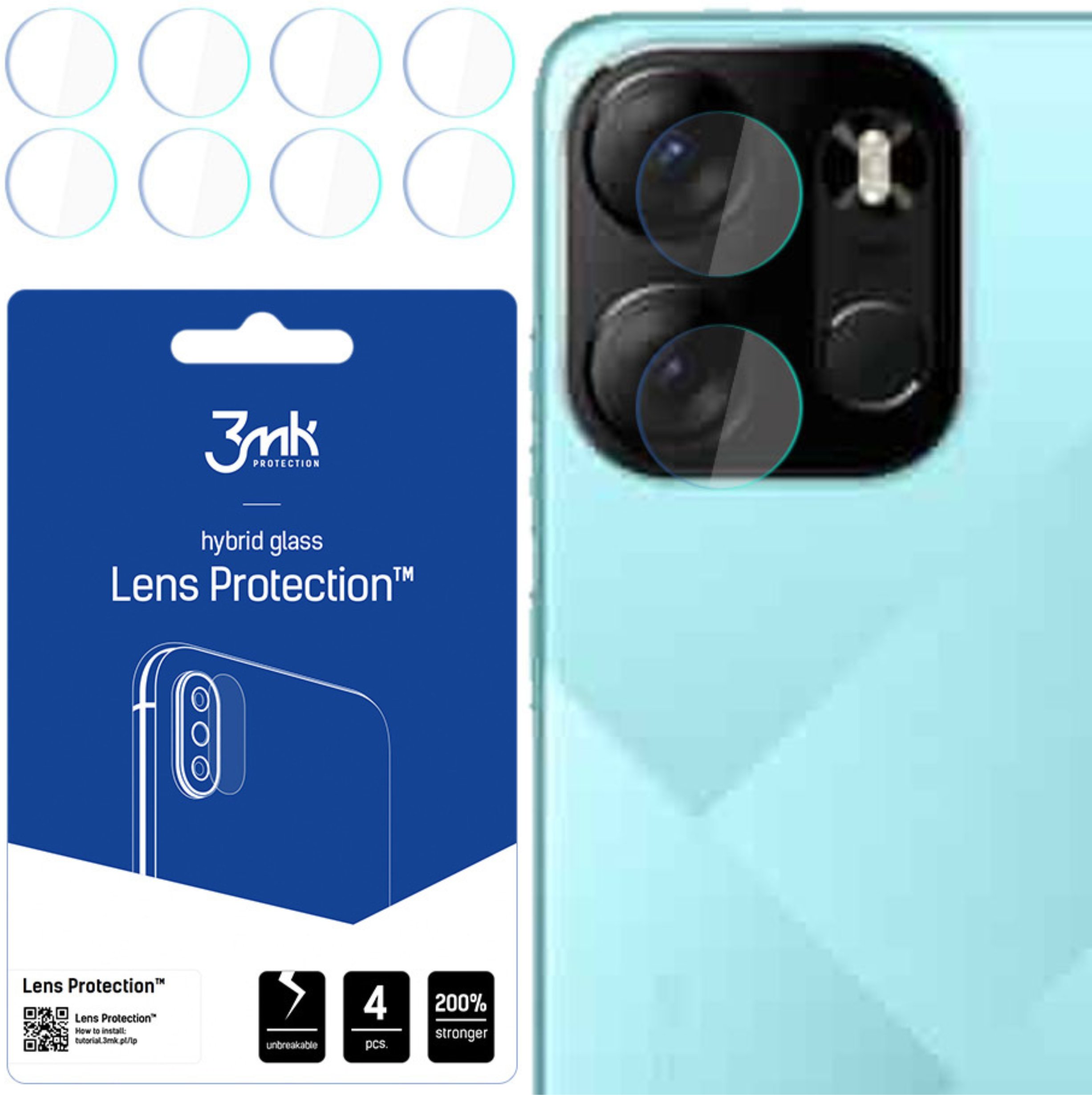 TECNO SPARK GO 2023/TECHNO POP 7 - 3MK LENS PROTECTION
