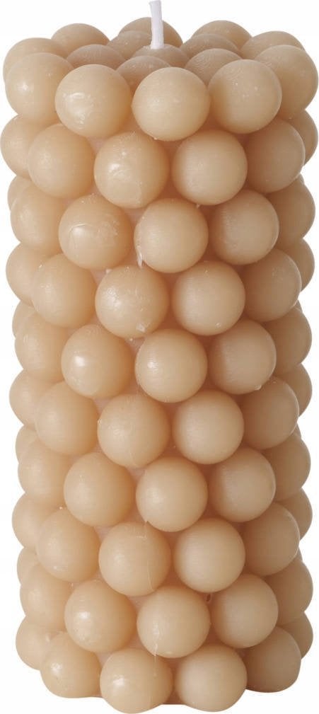 Boltze Świeczka dekoracyjna Pearls, 14 x 7 cm