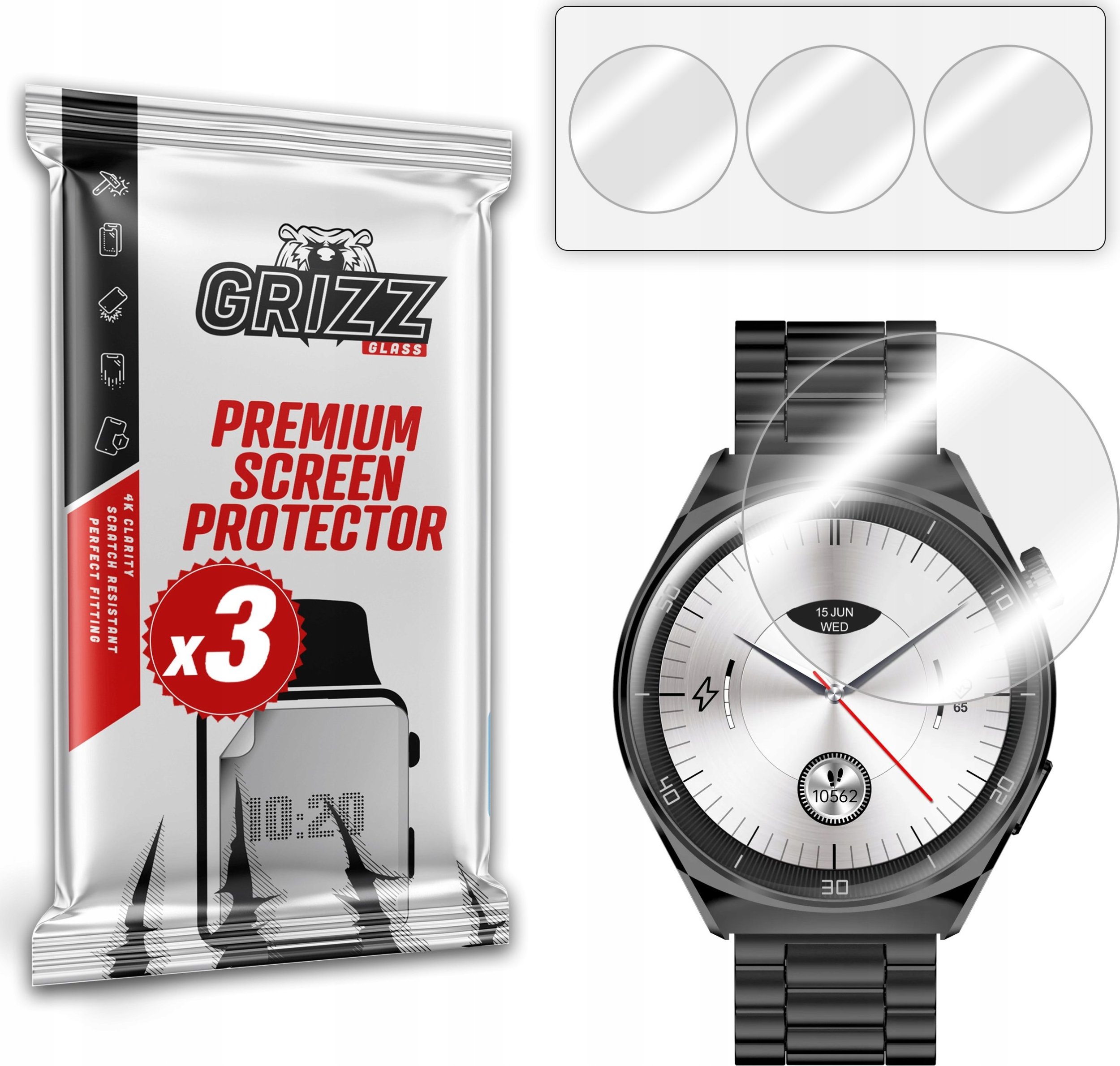 Folia hydrożelowa GrizzGlass Hydrofilm do Garett V12