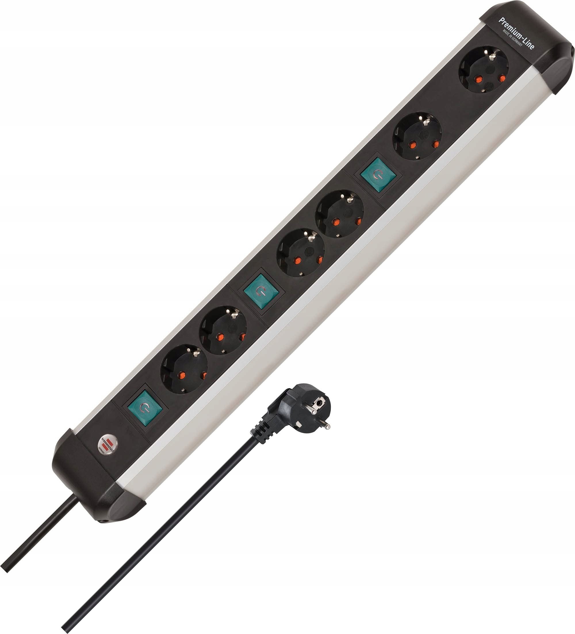Listwa zasilająca Brennenstuhl Brennenstuhl Steckdosenleiste Premium Alu-Line - schaltbar