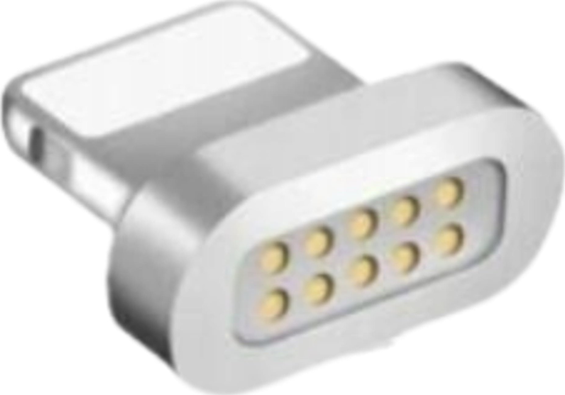 Adapter USB Libox LB0156 Lightning - magnetyczne Srebrny (LB0156)