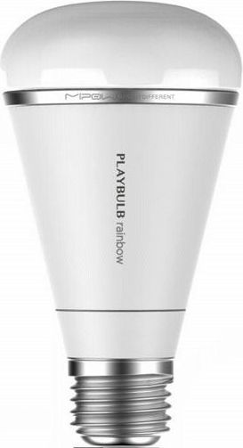 MiPow Playbulb Rainbow LED, E27, 5W (35W), RGB Lamp (BTL200-WT)