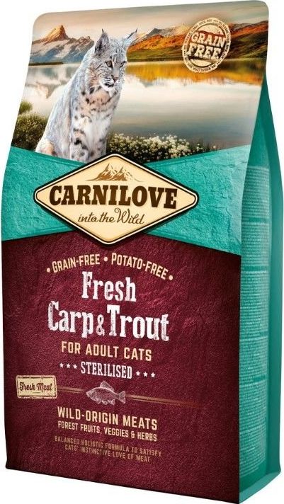 VAFO PRAHS CARNILOVE KOT FRESH 6KG CARP&TROUT STERILISED