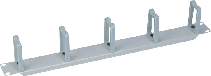 LogiLink Organizator kabli 19'' 1U z uchwytami Szary (OR104G)