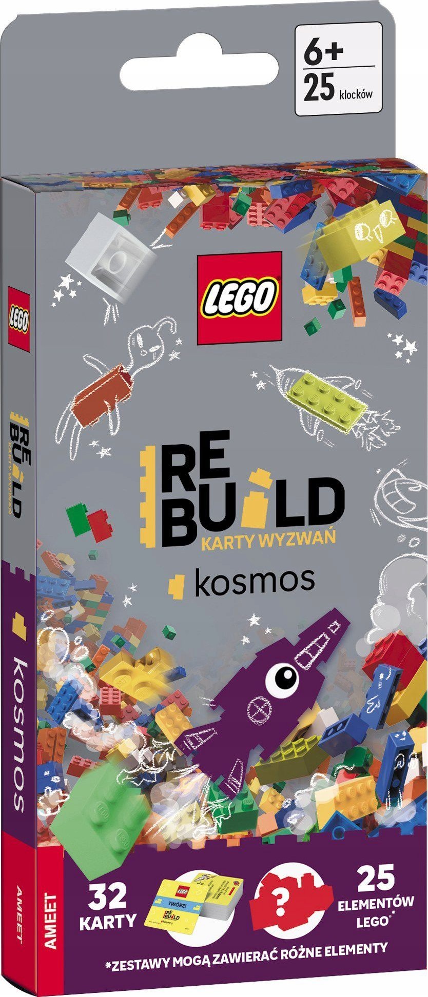 . LEGO Books Rebuild Karty wyzwań: Kosmos ACP-6602
