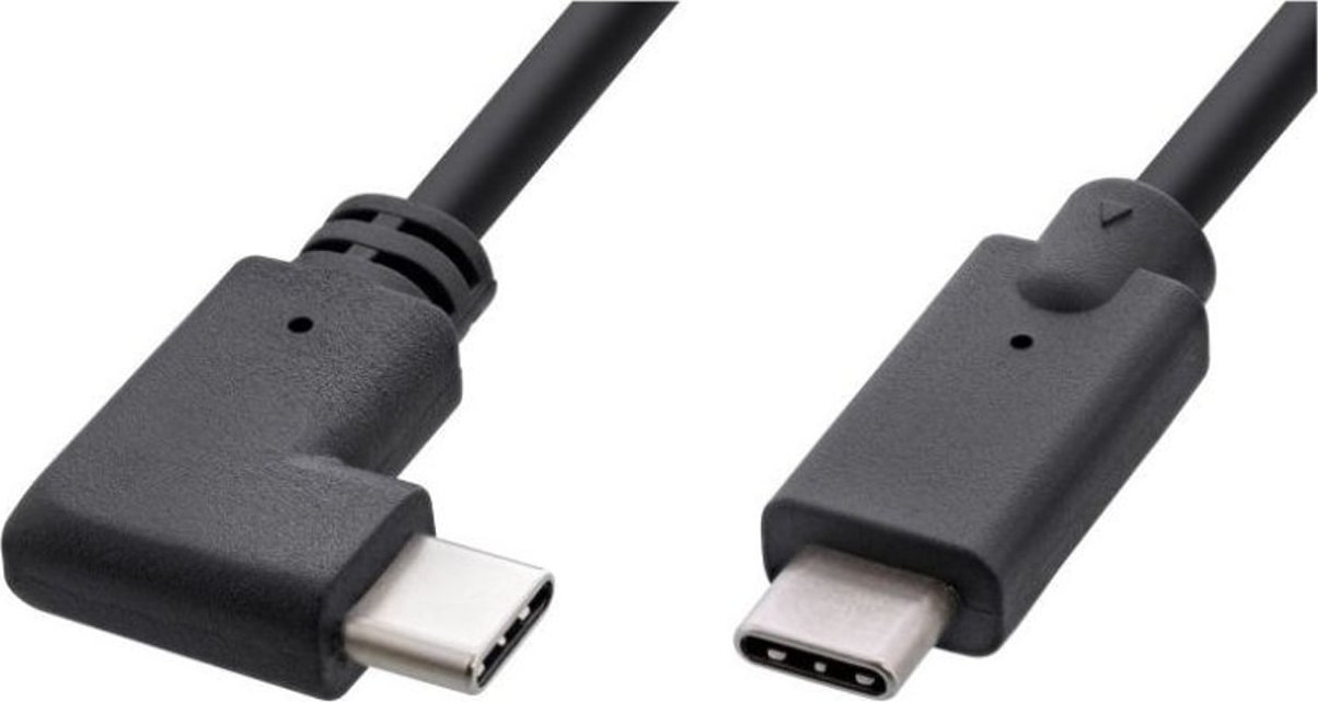Kabel USB MicroConnect USB-C - USB-C 1 m Czarny (USB3.1CC1RA)