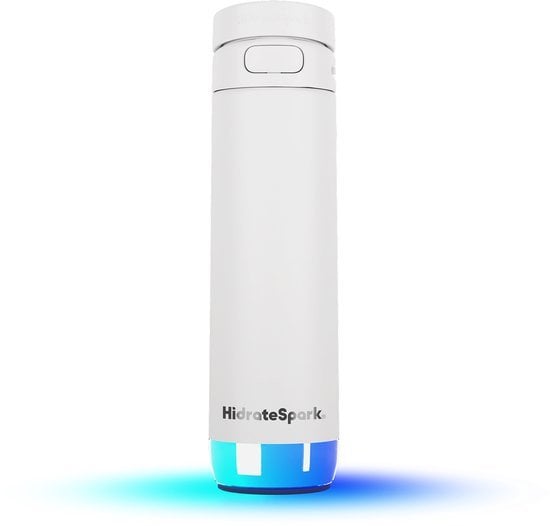 HidrateSpark PRO 2 Smart Bottle, 621 ml, White
