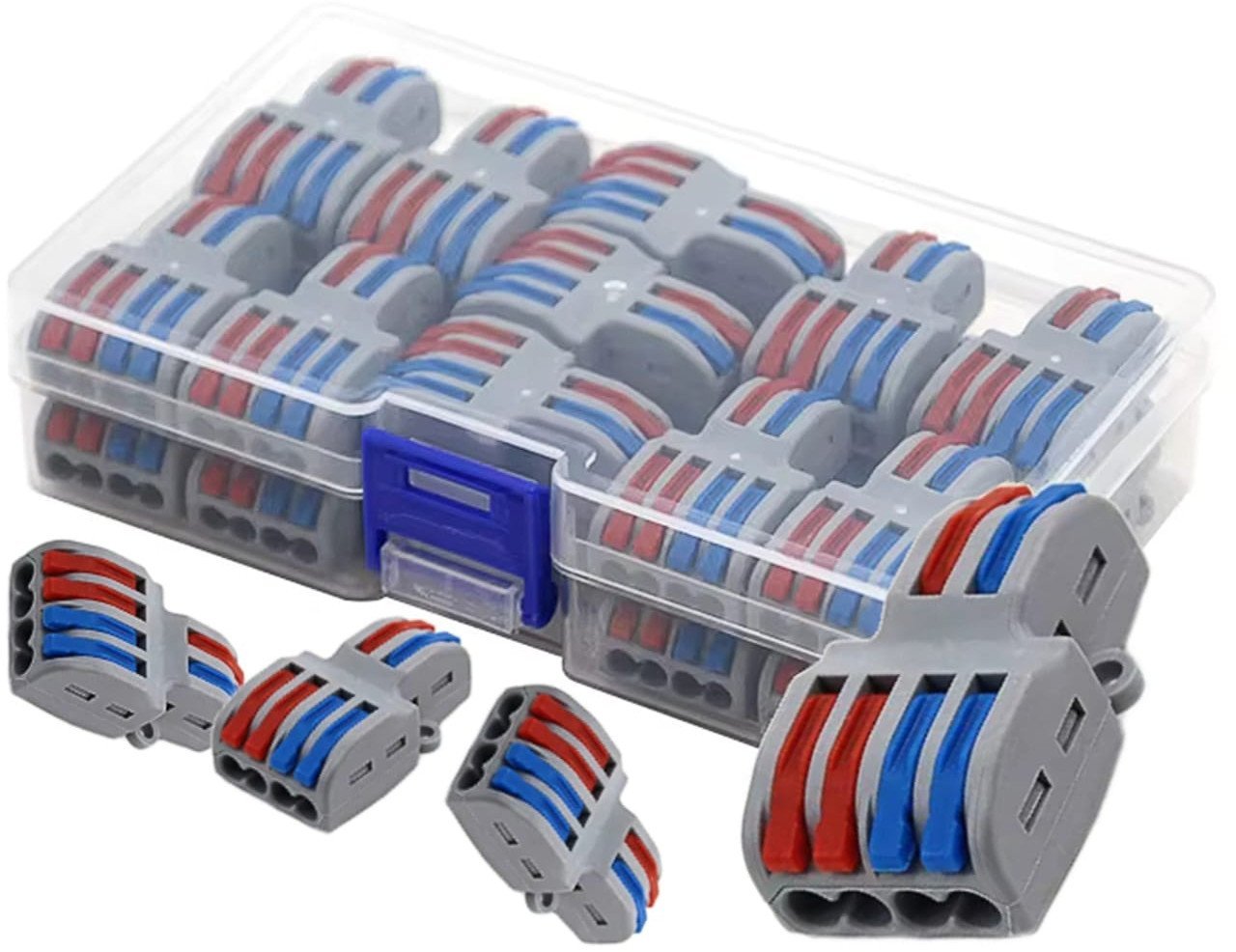 Zestaw szybkozłączy elektrycznych 22 szt.