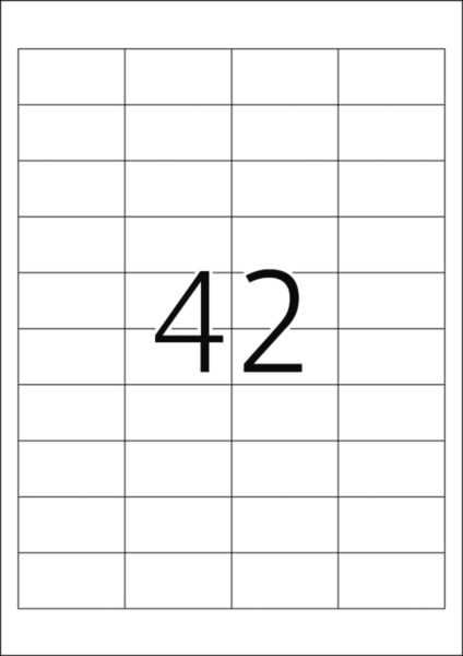 Herma Etykiety Premium A4, białe, papier matowy, 4000 szt (4474)