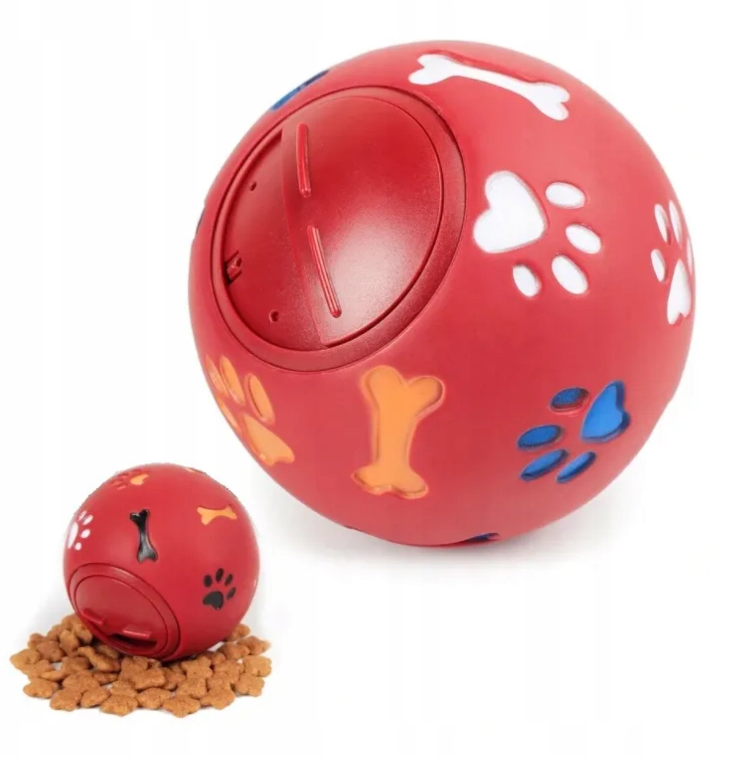 PIŁKA GRYZAK dla PSA na przysmaki SMAKOŁYKI Dozuje