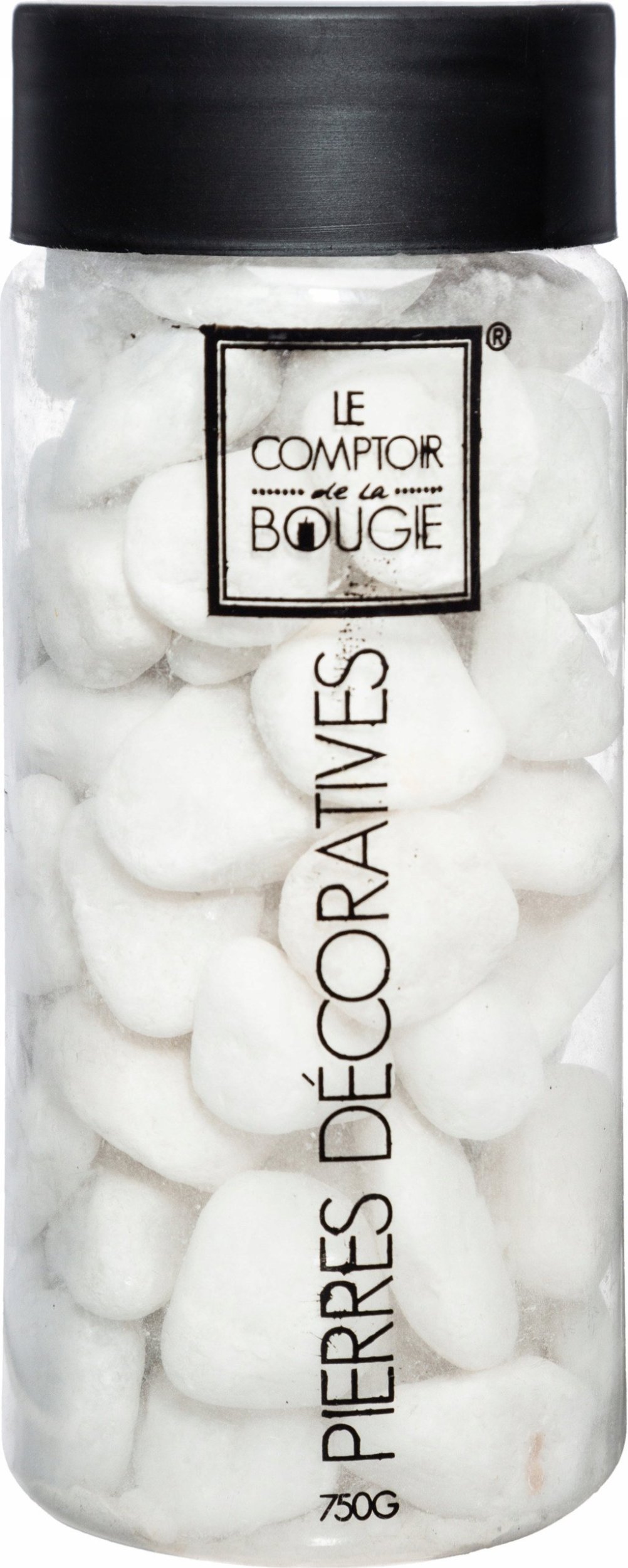 Atmosphera Kamienie dekoracyjne białe, 750 g, duże