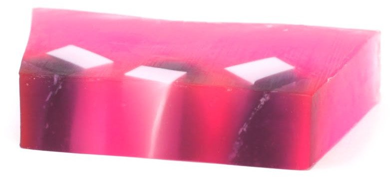 Krojone mydło z bloku - Różowy Szampan