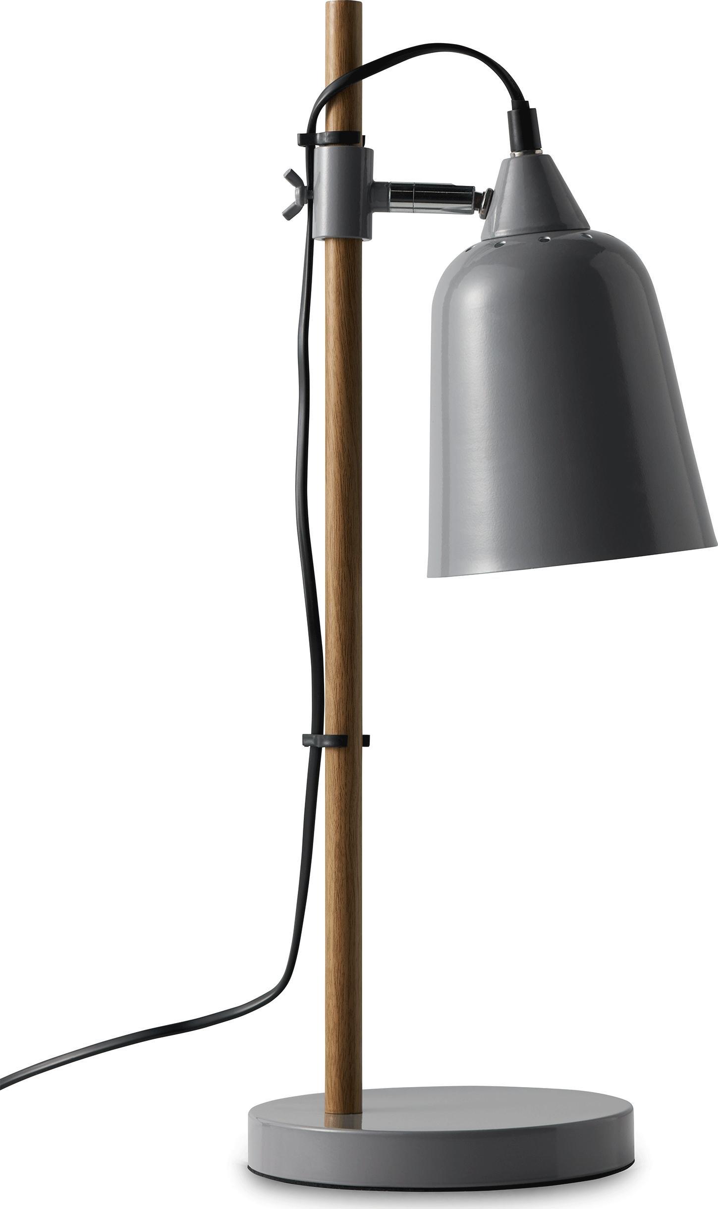 Lampka biurkowa Konsimo szara