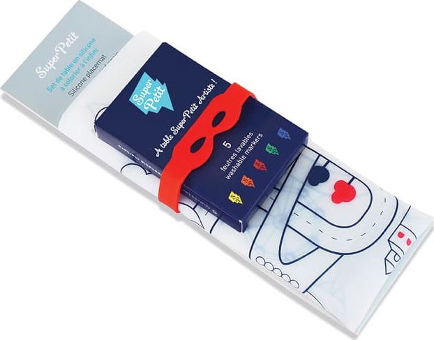 SuperPetit Duża mata do kolorowania Miasto