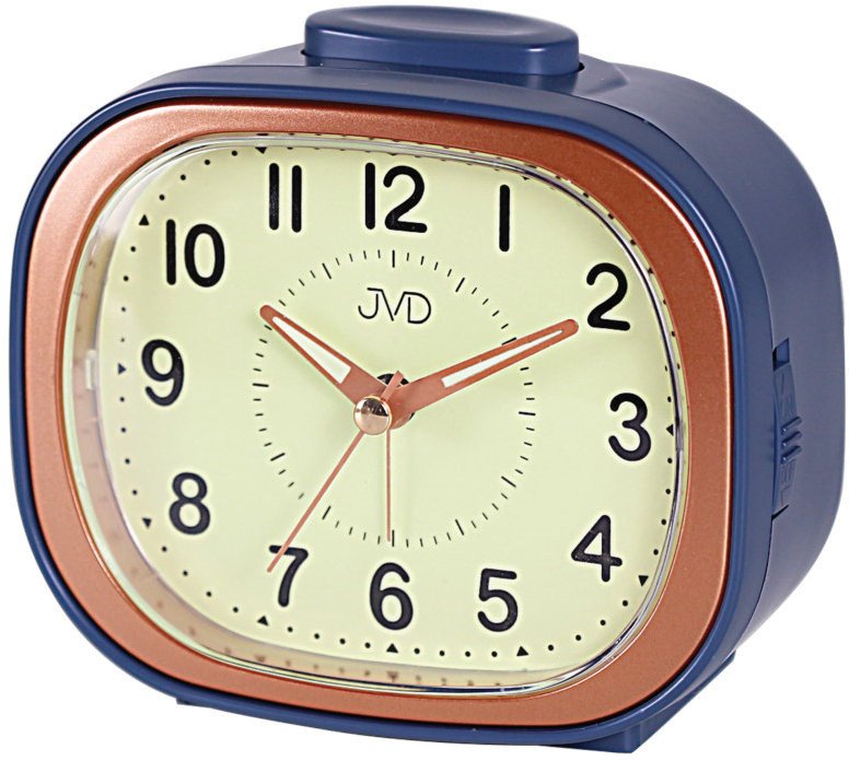 Budzik JVD SRP1201.1 12 cm drzemka świecąca tarcza .