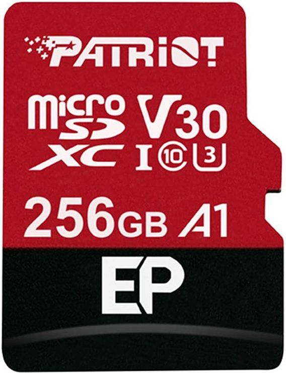 Karta Patriot EP Series MicroSDXC 256 GB Class 10 UHS-I/U3 A1 V30 (PEF256GEP31MCX)