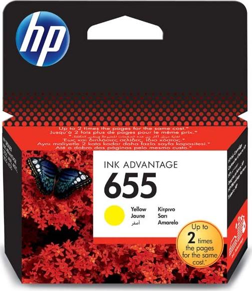 Tusz HP HP oryginalny ink / tusz CZ112AE, HP 655, yellow, 600s, HP Deskjet Ink Advantage 3525, 5525, 6525, 4615 e-AiO Zakupy bez rejestracji. Punkt od