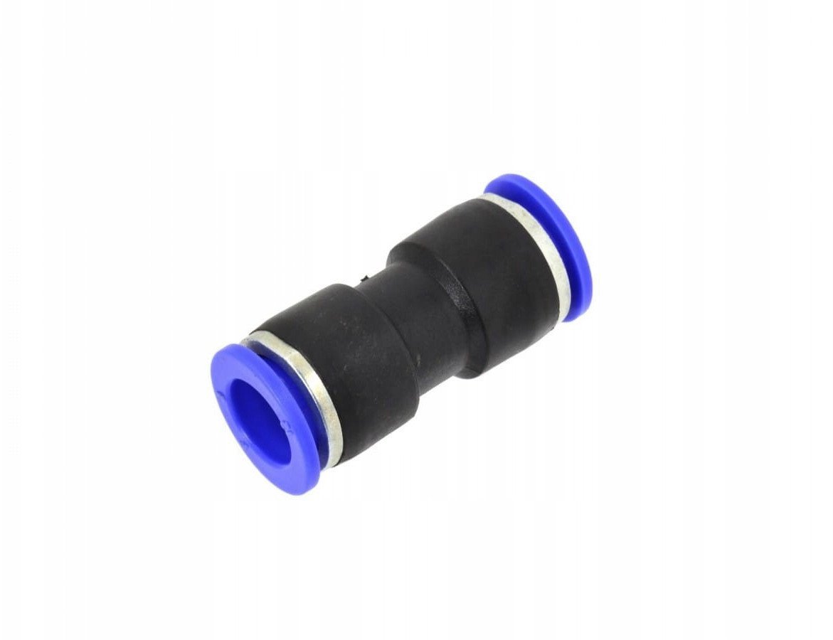 Złączka automatyczna węża PU/PE prosta fi 12mm (25/50/1000)